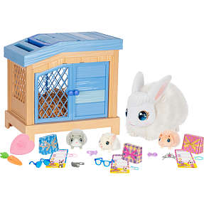 Little Live Pets Mama Surprise kanin playset bamse