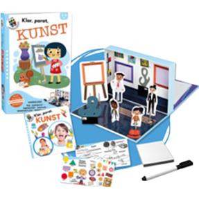 Læringsæske - Klar, parat, kunst