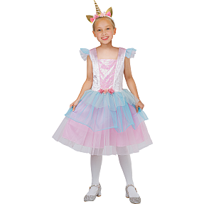 Enhjørningekjole str. 104