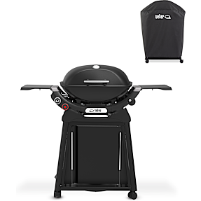 Weber Q2800N+ gasgrill inklusiv cover