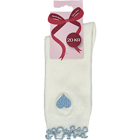 VRS dame strømper str. onesize - hvid