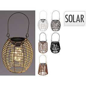Ingrid solar lampe - flere varianter - assorteret
