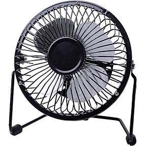 Prosonic bordventilator 2,5 W - sort