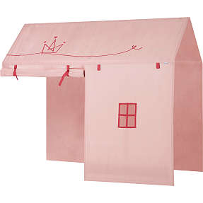 Hoppekids Princess forhæng til husseng 90x200 cm