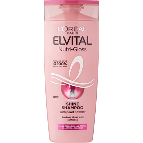 Shampoo m. perlepudder glansløst hår