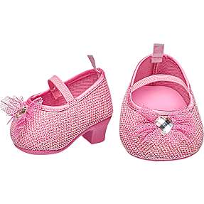 Build-A-Bear højhælede sko - pink