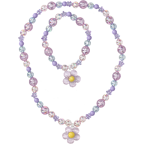 CBYH børne smykkesæt - lilla