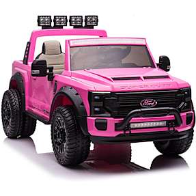 Ford Duty F450 elektrisk bil - pink