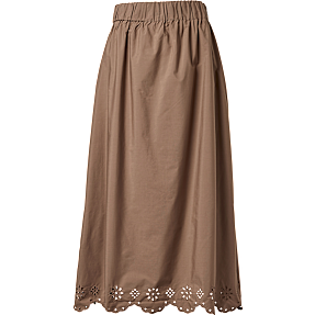 VRS dame nederdel str. 2XL - brun