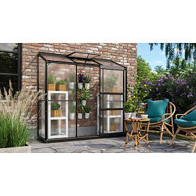 Ida 1300 drivhus - sort