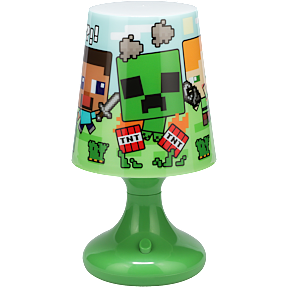 Minecraft natlampe - grøn