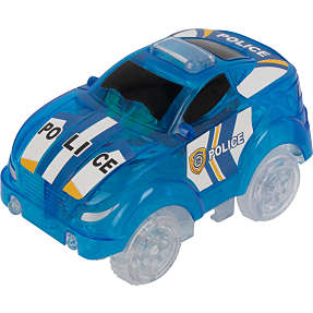 Car Mania selvlysende legetøjsbil - flere varianter - assorteret