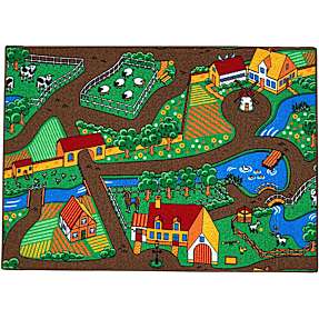 Legetæppe - bondegård