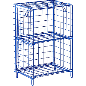 Blom opbevaringsstativ - blå