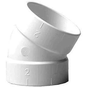 Rør 2m - hvid plast