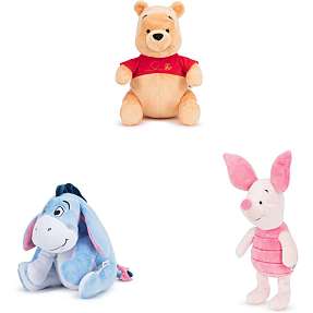 Disney bamse 17 cm – flere varianter – assorteret