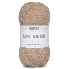 BUMBO Alpaka uldblandingsgarn - sand 002