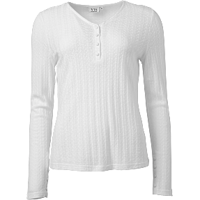 VRS dame striktrøje str. XS - hvid