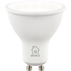 Deltaco Smart LED-pære GU10 - hvid