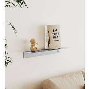 T&B hylde large - støvet aluminium