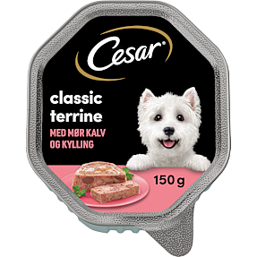 Vådfoder m. kalv og kylling