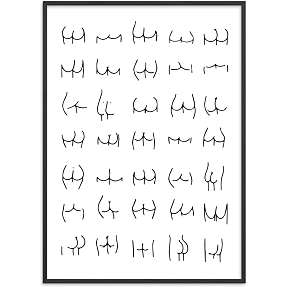 Butts nr. 1 - 30x40 cm