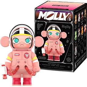 Mega space molly 100% serie 3 samlerfigur – flere varianter – assorteret