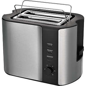 Salling høj brødrister - sølvfarvet