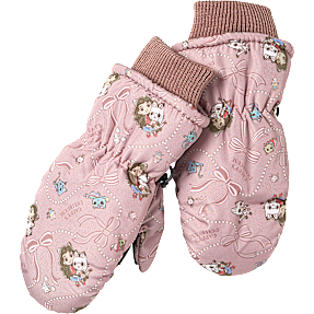 Gabbys Dukkehus børne luffer str. 3-5 år - rosa