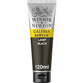 Galeria akrylmaling 120 ml - Lamp Black