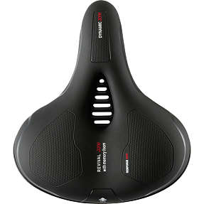 SCO komfortsadel - sort