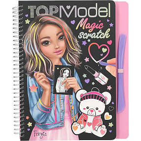 TOPModel magic scratch bog