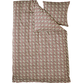 MAISON sengetøj 140x220 cm - wild flower sandfarvet