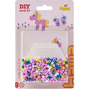 Hama midi perler 450 stk. - unicorn