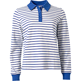 VRS dame polo sweattrøje str. XL - blå