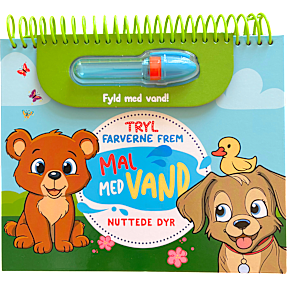 Mal med vand - nuttede dyr