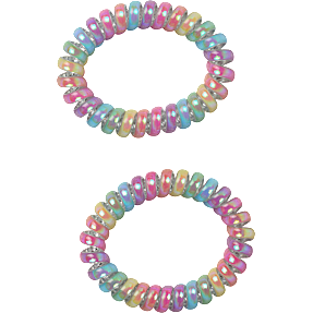 CBYH børne tele elastikker - multifarvet