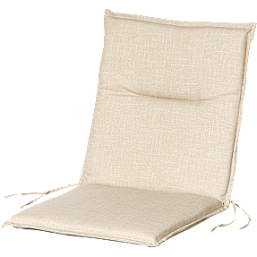 Sicilien sæde- og ryghynde - sand