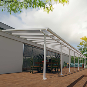 Terrasseoverdækning feria - hvid