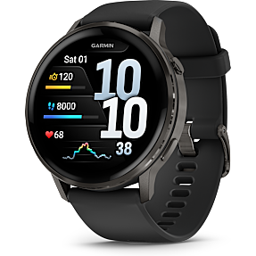 Garmin Venu 4 smartwatch 45 mm - sort