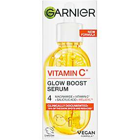 Glow Boost serum m. C-vitamin, niacinamid, salicylsyre og melasyl