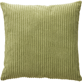 Salling pyntepude - oliven bred fløjl