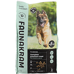 Tørfoder m. kylling og laks