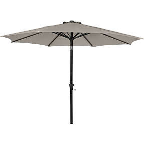Miami parasol Ø300cm - Sort/flintgrå