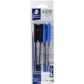 Staedtler kuglepen 4-pak