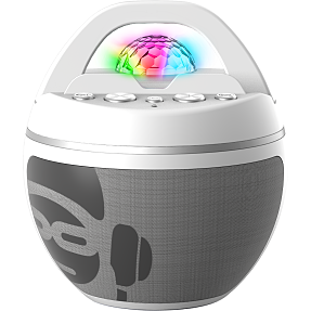 IDANCE BB10K2 bluetooth karaoke højttaler - grå