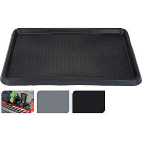 Skobakke 60x40 cm - sort