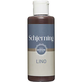 Schjerning trykfarve linoleum - brun