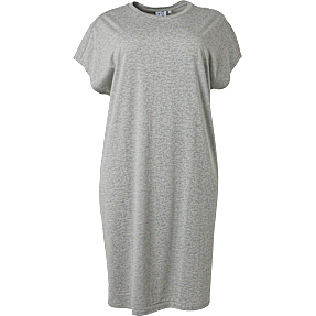 VRS dame oversize T-shirt kjole str. 48 - grå