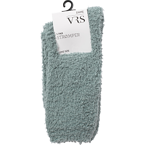 VRS dame hyggesokker str. onesize - grøn